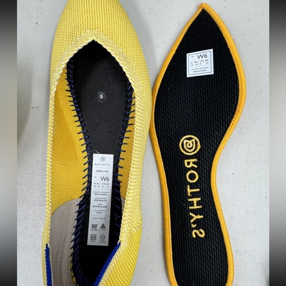 Rothy's Yellow Flats - Picture 7 of 8